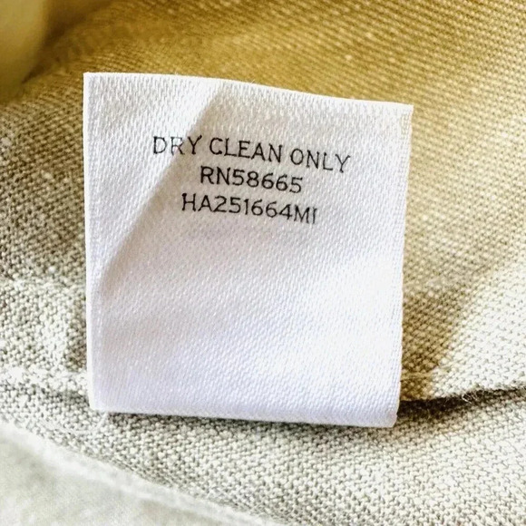 HALOGEN Women Long Sleeve One-Button Collared Pocket Tan Career Jacket Sz Small - Picture 13 of 13